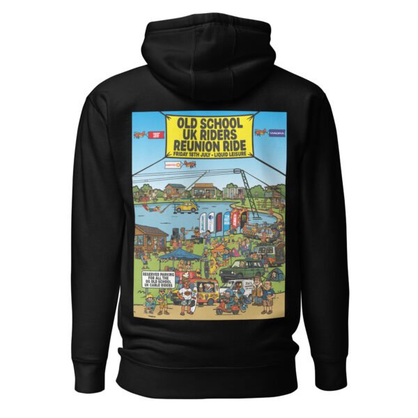 Old School UK Cable Riders’ Reunion Limited Edition Hoodie - Image 3