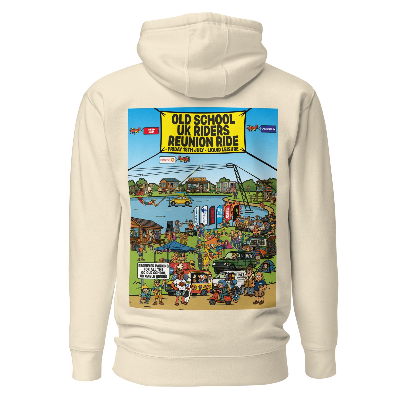 Old School UK Cable Riders’ Reunion Limited Edition Hoodie