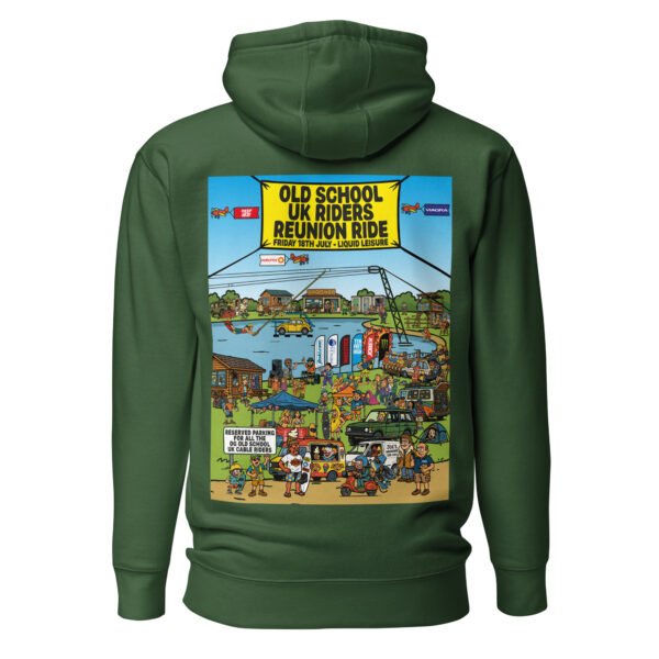 Old School UK Cable Riders’ Reunion Limited Edition Hoodie - Image 9