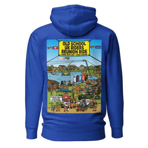 Old School UK Cable Riders’ Reunion Limited Edition Hoodie - Image 7