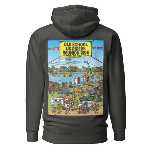 Old School UK Cable Riders’ Reunion Limited Edition Hoodie - Image 5
