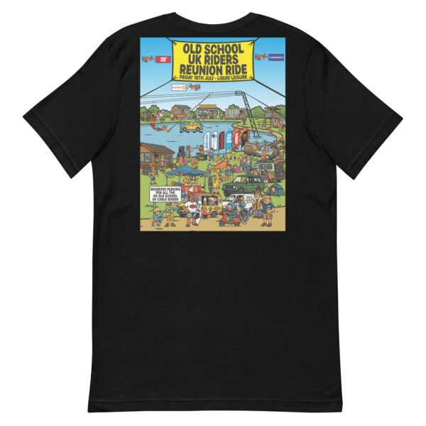 Old School UK Cable Riders' Reunion Limited Edition Tee - Image 3