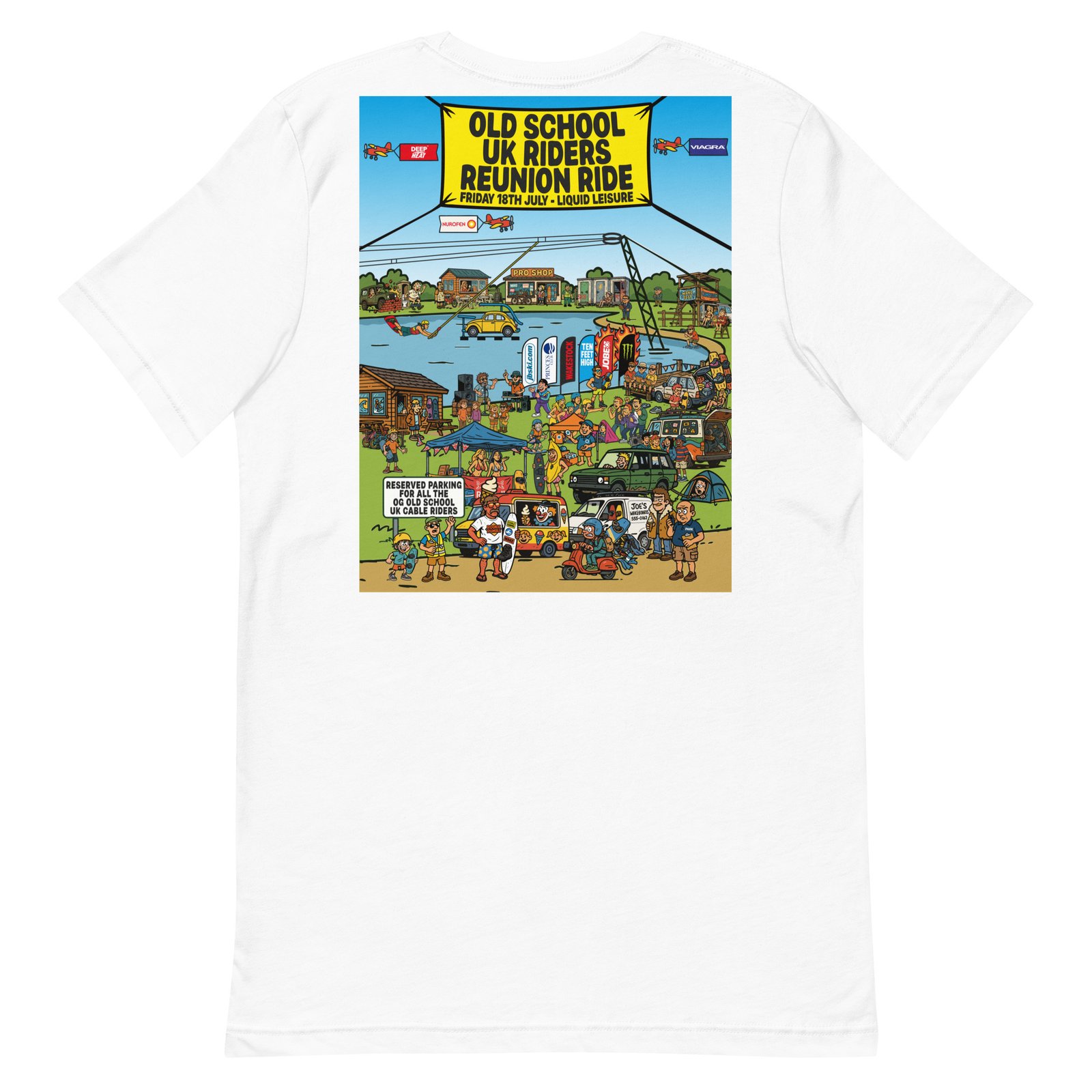 Old School UK Cable Riders' Reunion Limited Edition Tee